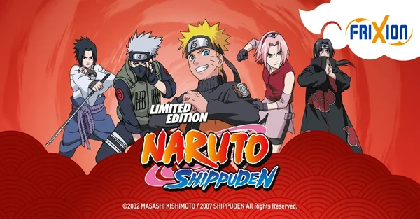 Collaboration entre Pilot et Naruto Shippuden : Des stylos en édition limitée