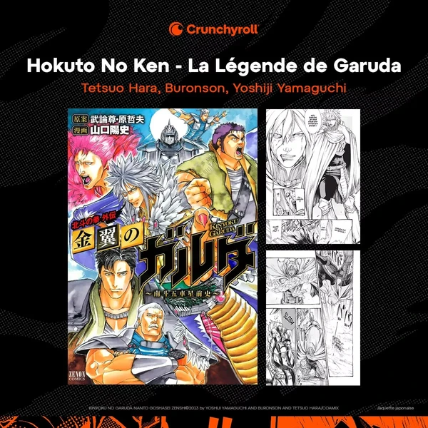 Hokuto no Ken - La Légende de Garuda en janvier 2025