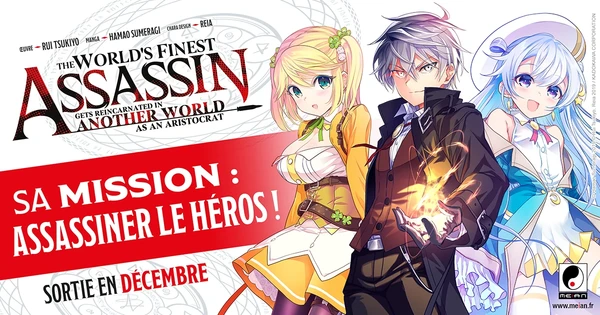 Meian publiera le manga The World’s Finest Assassin en France dès décembre 2024