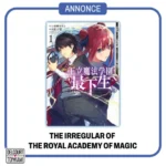 Delcourt/Tonkam annonce The Irregular of the Royal Academy of Magic pour avril 2025"